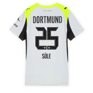 Fotbalové Dres Borussia Dortmund Niklas Sule #25 Dámské Venkovní Oblečení 2025-26 Krátký Rukáv